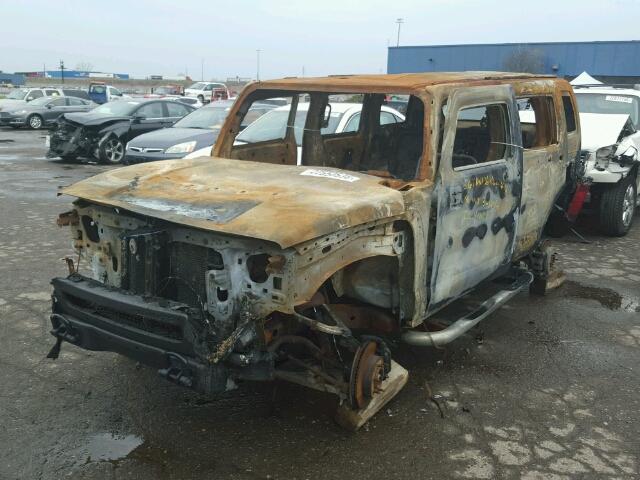 5GTDN136068222016 - 2006 HUMMER H3 BURN photo 2