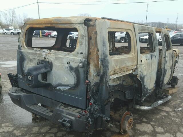 5GTDN136068222016 - 2006 HUMMER H3 BURN photo 4