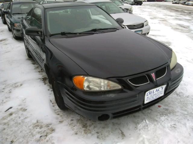 1G2NE12T9YM740580 - 2000 PONTIAC GRAND AM S BLACK photo 1