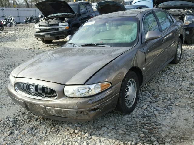 1G4HR54K42U267568 - 2002 BUICK LESABRE LI BROWN photo 2