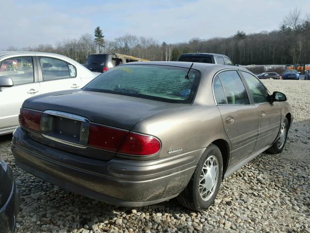 1G4HR54K42U267568 - 2002 BUICK LESABRE LI BROWN photo 4