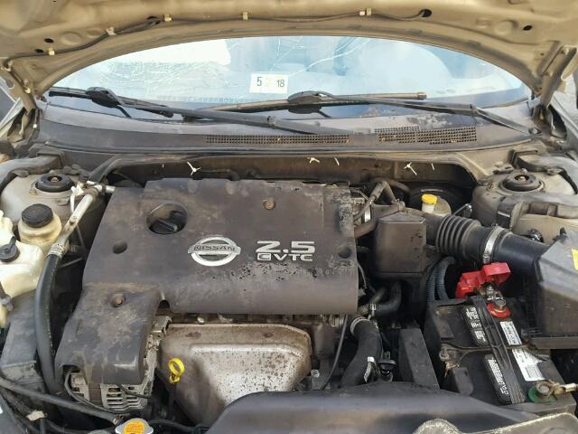 1N4AL11D96N455966 - 2006 NISSAN ALTIMA S TAN photo 7