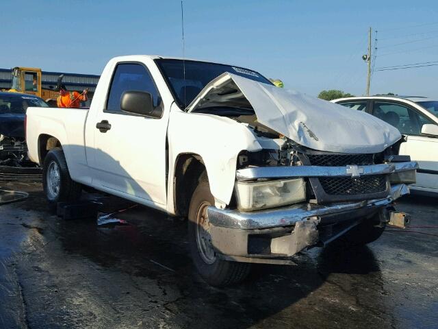 1GCCS148568302388 - 2006 CHEVROLET COLORADO WHITE photo 1