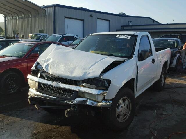 1GCCS148568302388 - 2006 CHEVROLET COLORADO WHITE photo 2