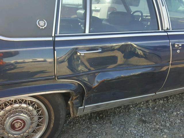 1G6DW69Y5G9739742 - 1986 CADILLAC FLEETWOOD BLUE photo 9