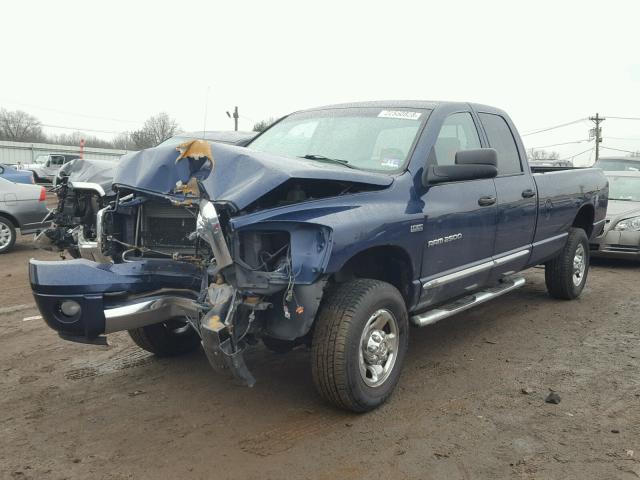 1D7KS28D06J127278 - 2006 DODGE RAM 2500 S Mavi foto 2