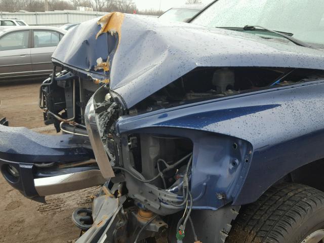 1D7KS28D06J127278 - 2006 DODGE RAM 2500 S Mavi foto 9