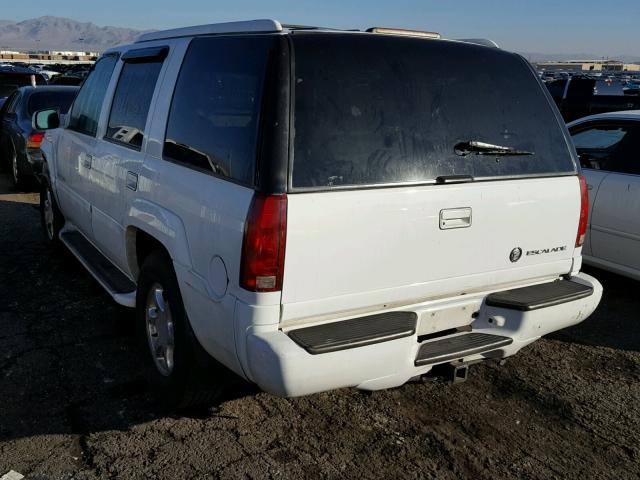 1GYEK13R4XR400434 - 1999 CADILLAC ESCALADE WHITE photo 3