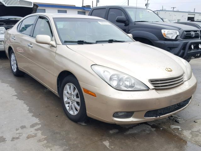 JTHBF30G820048661 - 2002 LEXUS ES 300 BEIGE photo 1