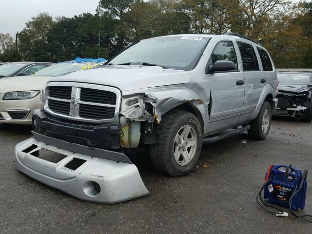 1D4HD48NX5F615869 - 2005 DODGE DURANGO SL SILVER photo 2