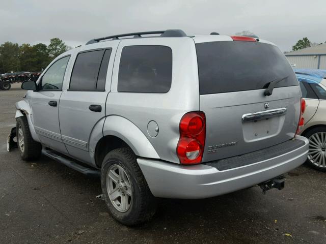 1D4HD48NX5F615869 - 2005 DODGE DURANGO SL SILVER photo 3