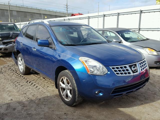 JN8AS5MT3AW001002 - 2010 NISSAN ROGUE S BLUE photo 1