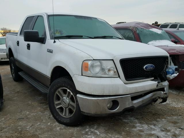 1FTPW14VX6KC59472 - 2006 FORD F150 SUPER WHITE photo 1