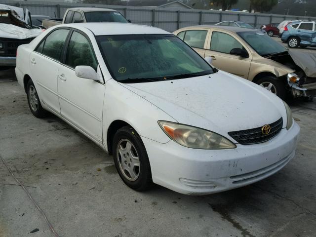 4T1BF32K23U038202 - 2003 TOYOTA CAMRY LE WHITE photo 1