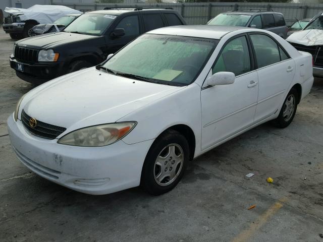 4T1BF32K23U038202 - 2003 TOYOTA CAMRY LE WHITE photo 2