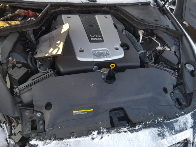 JN1BV7AR6FM390851 - 2015 INFINITI Q50 BASE Чорний фото 7