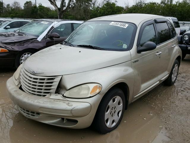 3C4FY58B25T571330 - 2005 CHRYSLER PT CRUISER TAN photo 2