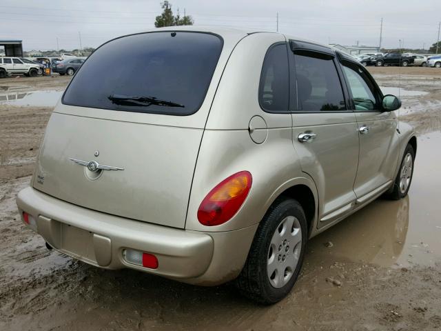 3C4FY58B25T571330 - 2005 CHRYSLER PT CRUISER TAN photo 4