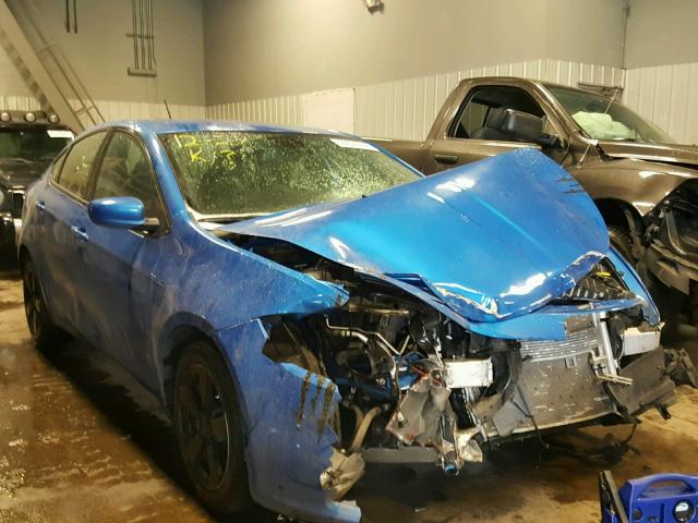 1C3CDFBB6FD315653 - 2015 DODGE DART SXT BLUE photo 1