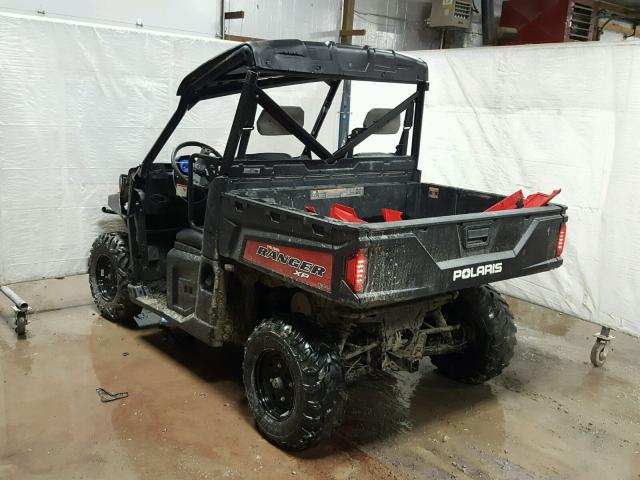 3NSRTE870JG972772 - 2018 POLARIS RANGER XP RED photo 3