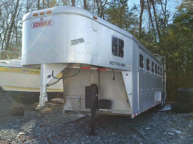 48HSA262XT1000219 - 1996 SOON TRAILER SILVER photo 2