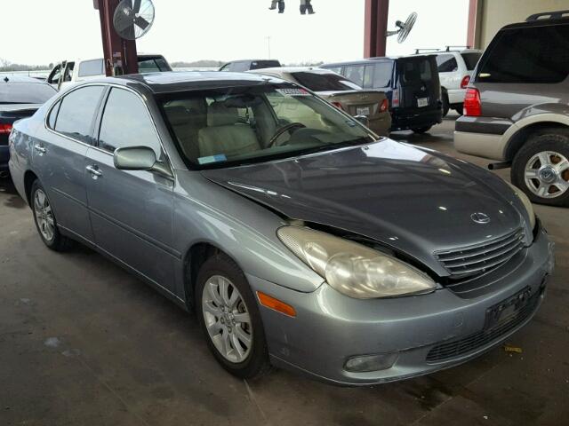 JTHBA30G645043141 - 2004 LEXUS ES 330 GRAY photo 1