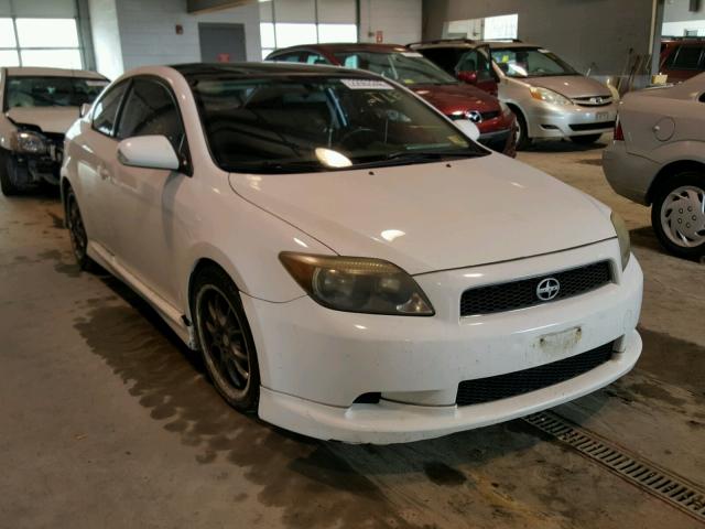 JTKDE177770205796 - 2007 TOYOTA SCION TC WHITE photo 1