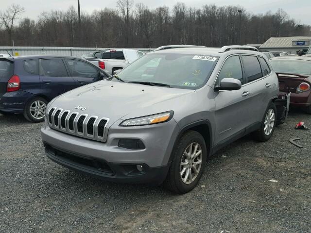 1C4PJMCB3GW360130 - 2016 JEEP CHEROKEE L GRAY photo 2