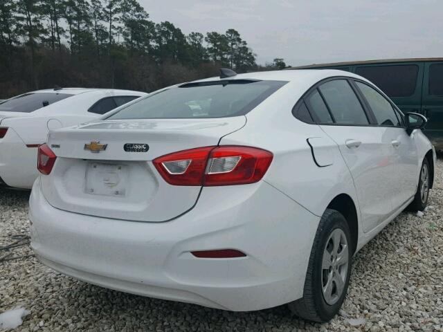 1G1BC5SM3G7245821 - 2016 CHEVROLET CRUZE LS WHITE photo 4