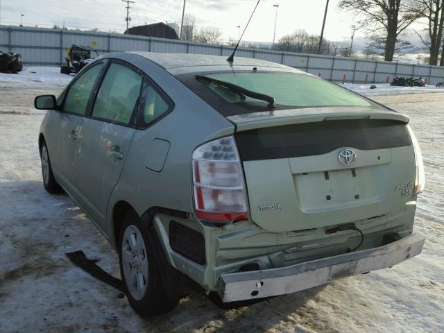 JTDKB20U277589474 - 2007 TOYOTA PRIUS GREEN photo 3