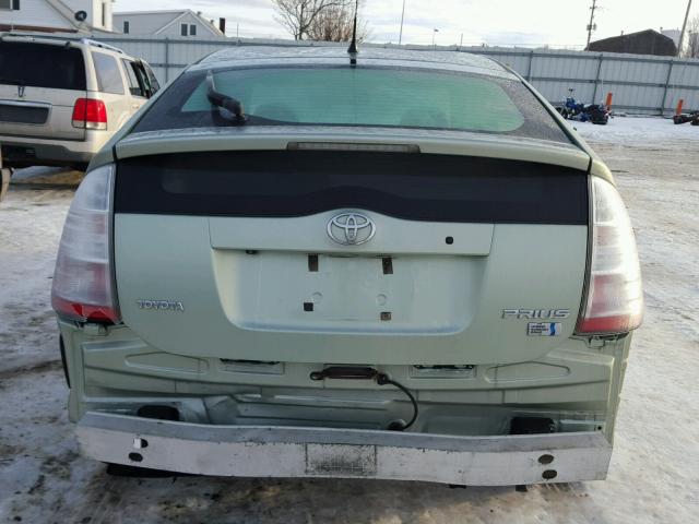 JTDKB20U277589474 - 2007 TOYOTA PRIUS GREEN photo 9