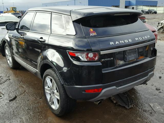 SALVP2BG6DH721043 - 2013 LAND ROVER RANGE ROVE BLACK photo 3