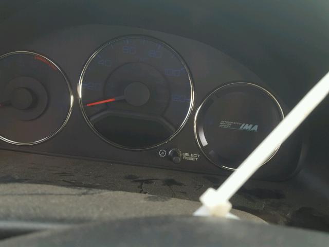 JHMES95605S017957 - 2005 HONDA CIVIC HYBR BLUE photo 8