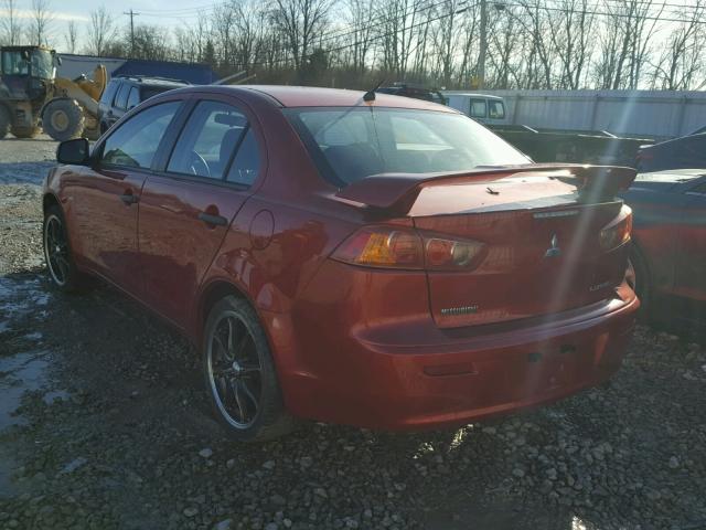 JA3AU16U79U015298 - 2009 MITSUBISHI LANCER DE MAROON photo 3