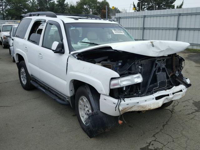 1GNEK13T54R294483 - 2004 CHEVROLET TAHOE K150 WHITE photo 1