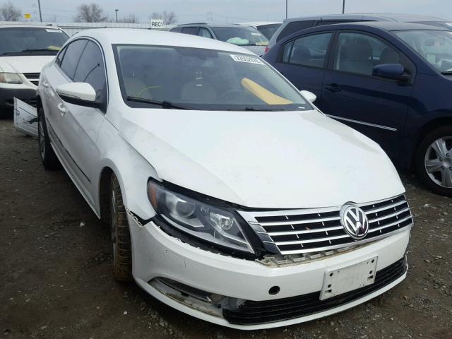 WVWBP7AN2DE563146 - 2013 VOLKSWAGEN CC SPORT WHITE photo 1