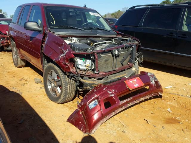 1GNDS13S962306830 - 2006 CHEVROLET TRAILBLAZE MAROON photo 1