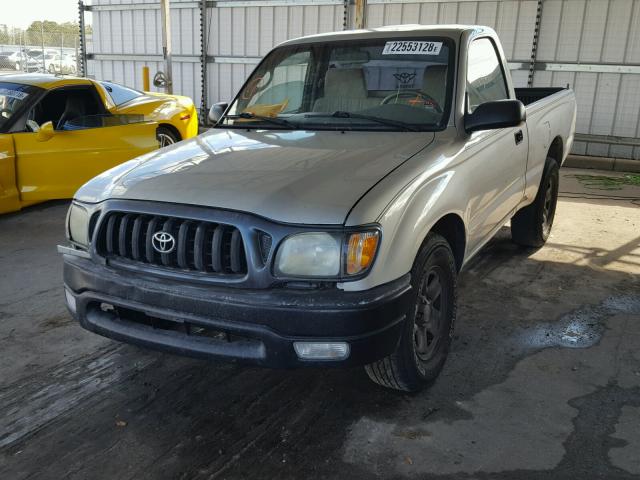 5TENL42N13Z237565 - 2003 TOYOTA TACOMA SILVER photo 2