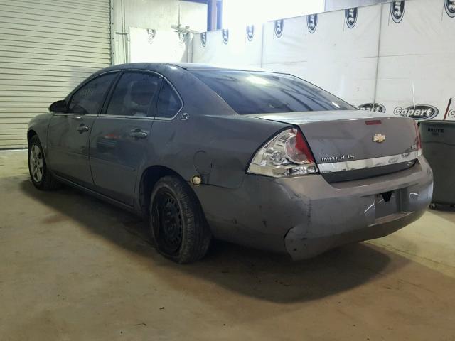 2G1WB58K579301265 - 2007 CHEVROLET IMPALA LS GRAY photo 3