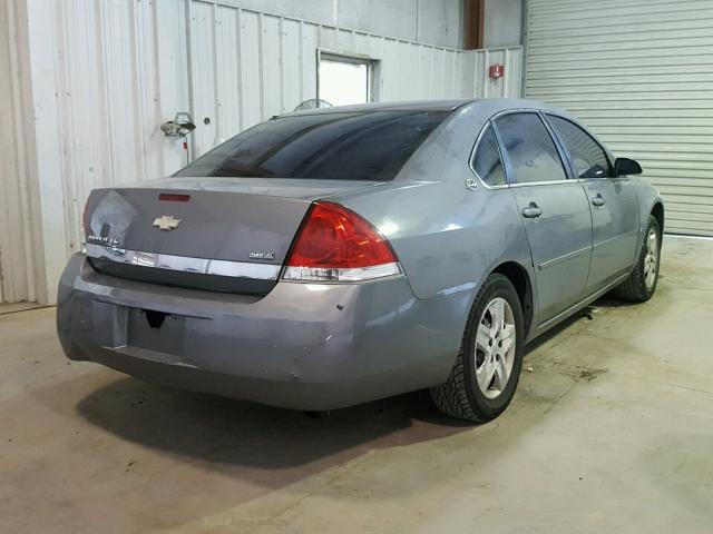 2G1WB58K579301265 - 2007 CHEVROLET IMPALA LS GRAY photo 4