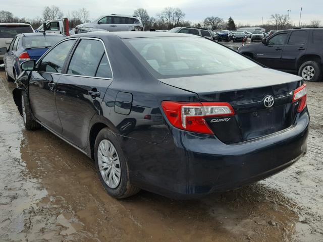 4T1BF1FKXDU234744 - 2013 TOYOTA CAMRY L GRAY photo 3