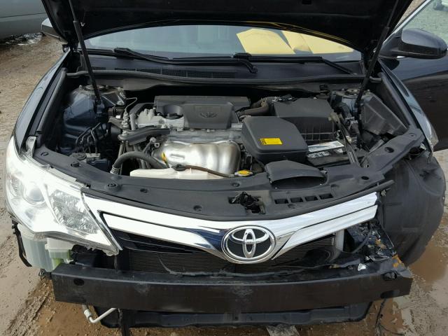 4T1BF1FKXDU234744 - 2013 TOYOTA CAMRY L GRAY photo 7