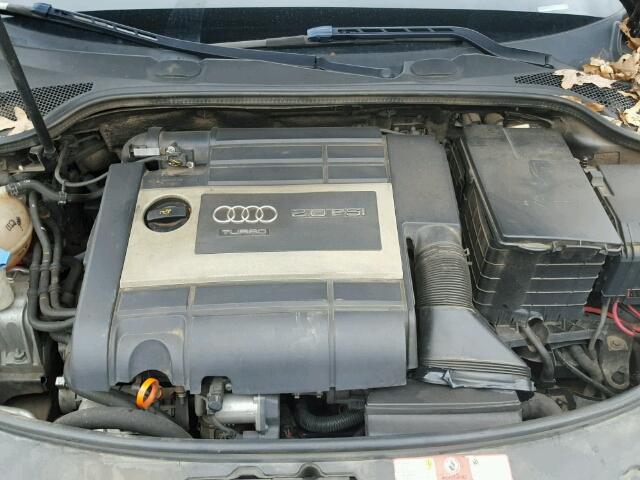 WAUMF78P16A019215 - 2006 AUDI A3 2.0 SPO BLACK photo 7