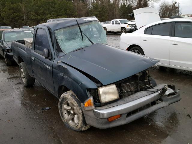 4TANL42N3WZ080598 - 1998 TOYOTA TACOMA GREEN photo 1