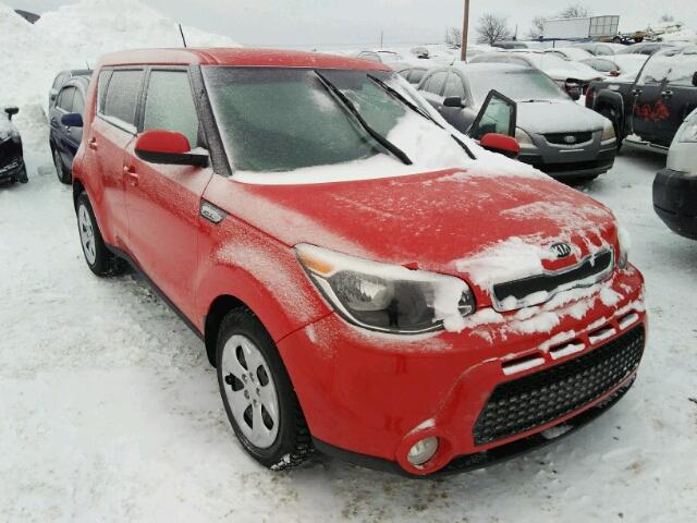 KNDJN2A26G7860844 - 2016 KIA SOUL RED photo 1