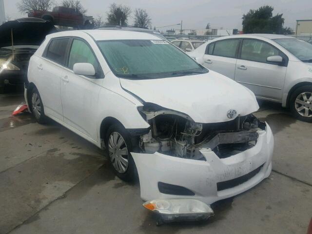 2T1KU40E49C167366 - 2009 TOYOTA COROLLA MA WHITE photo 1