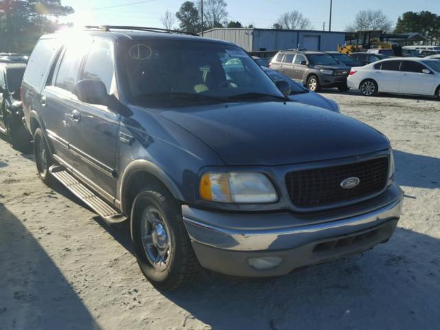 1FMRU17L1YLA26176 - 2000 FORD EXPEDITION BLUE photo 1