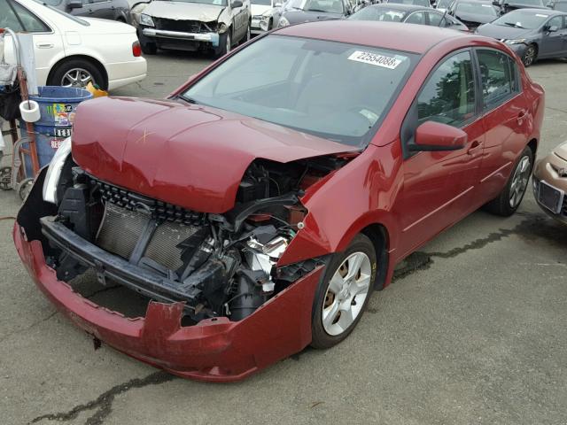 3N1AB61E08L678745 - 2008 NISSAN SENTRA 2.0 RED photo 2