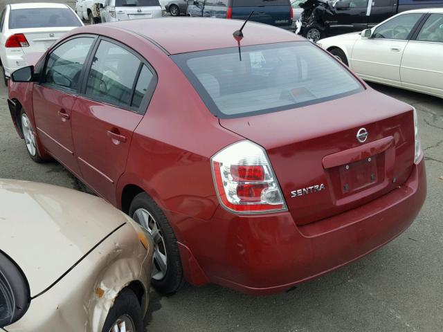 3N1AB61E08L678745 - 2008 NISSAN SENTRA 2.0 RED photo 3