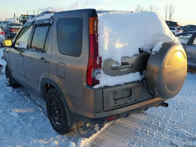 JHLRD78974C810546 - 2004 HONDA CR-V EX BEIGE photo 3